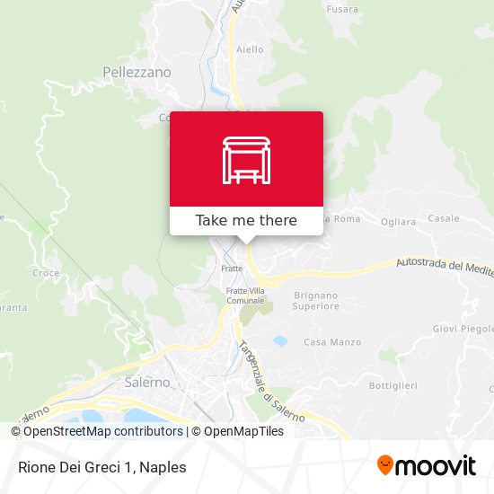Rione Dei Greci 1 map
