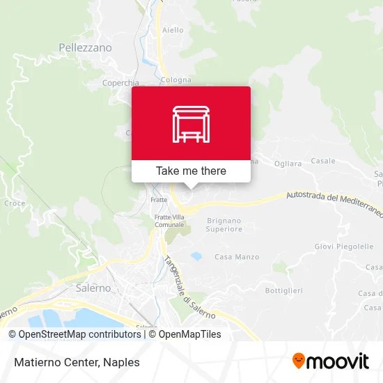 Matierno Center map
