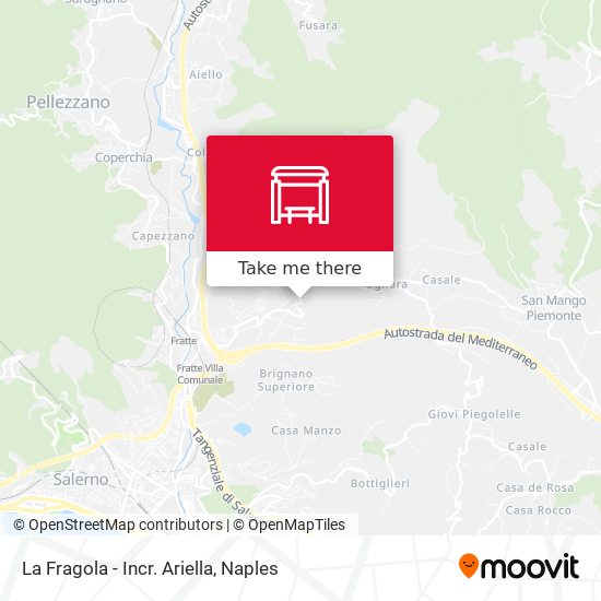 La Fragola - Incr. Ariella map