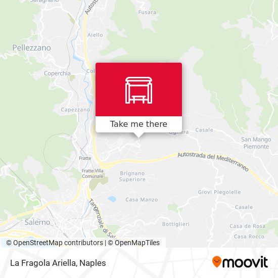 La Fragola Ariella map