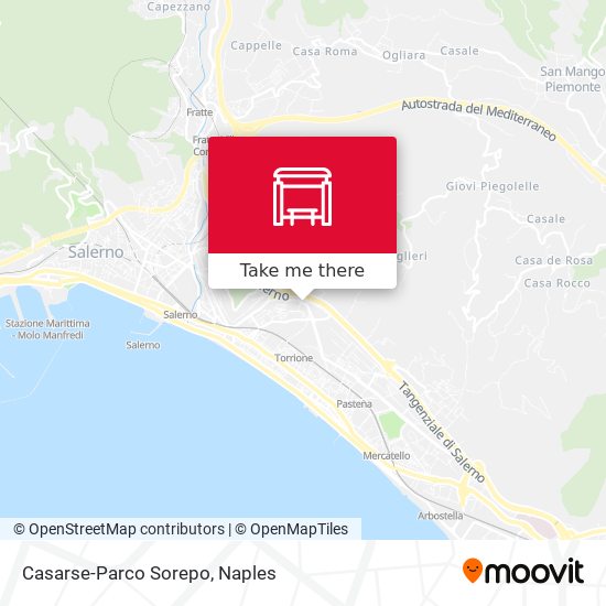 Casarse-Parco Sorepo map