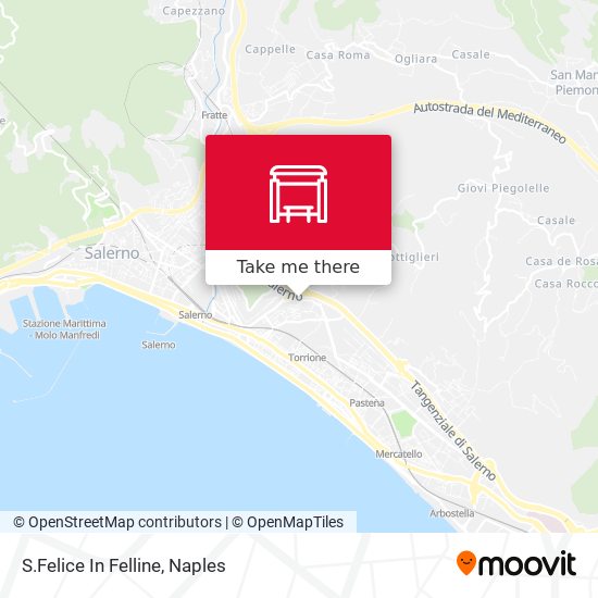 S.Felice In Felline map