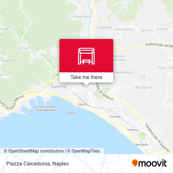 Calcedonia Square map