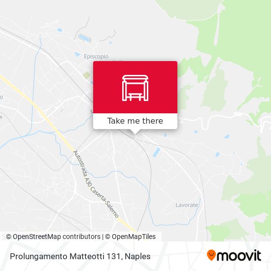 Prolungamento Matteotti 131 map