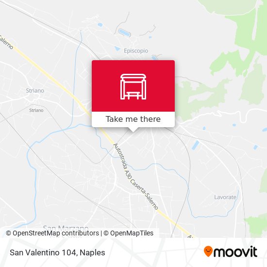 San Valentino 104 map