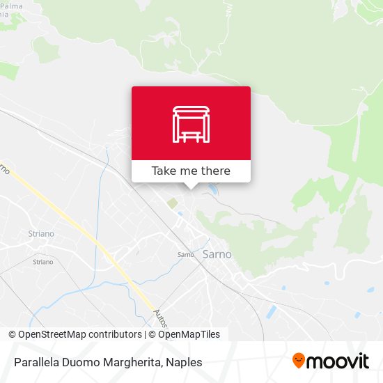 Parallela Duomo Margherita map