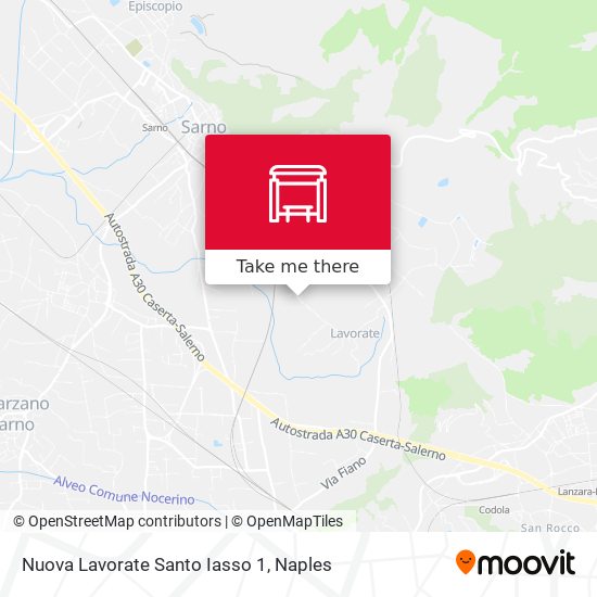 Nuova Lavorate Santo Iasso 1 map
