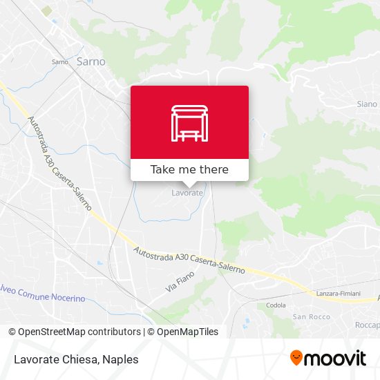 Lavorate Chiesa map