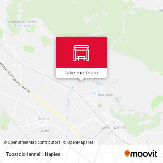 Tuostolo Iannelli map