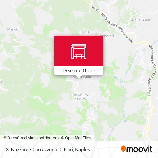 S. Nazzaro - Carrozzeria Di Fluri map