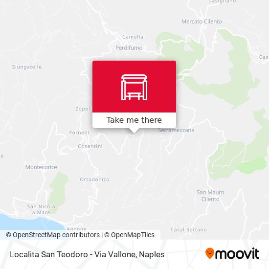 Localita  San Teodoro - Via Vallone map