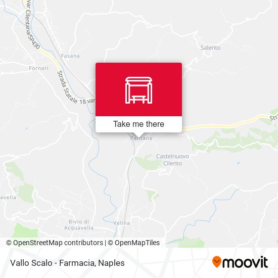 Vallo Scalo - Farmacia map