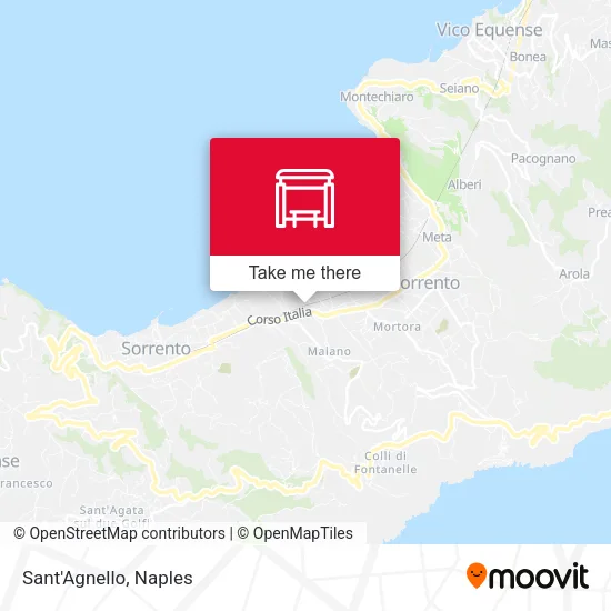 Sant'Agnello map