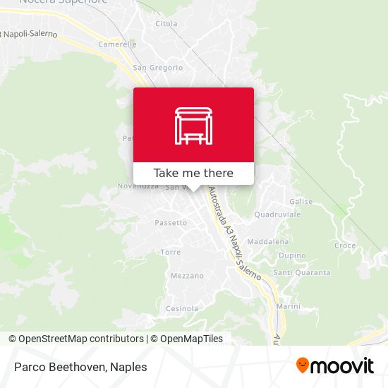 Parco Beethoven map