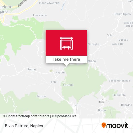 Bivio Petruro map