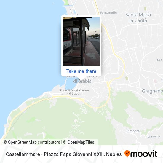 Castellammare - Piazza Papa Giovanni XXIII map