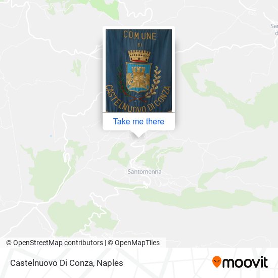 Castelnuovo Di Conza map