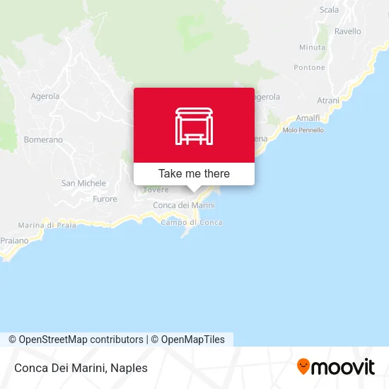 Conca Dei Marini map