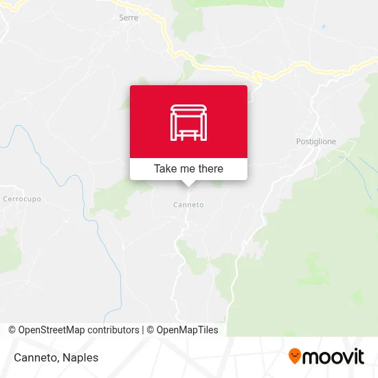 Canneto map