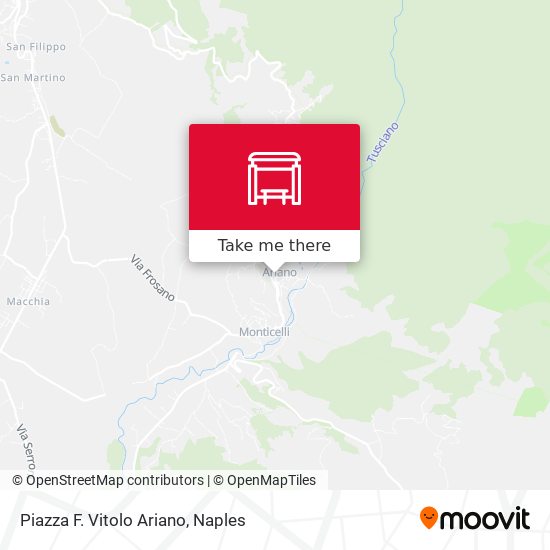 Piazza F. Vitolo Ariano map