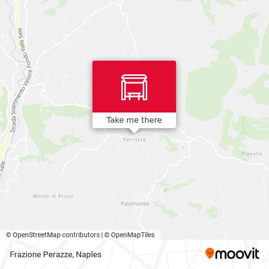 Frazione Perazze map