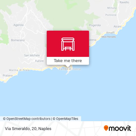 Via Smeraldo, 20 map