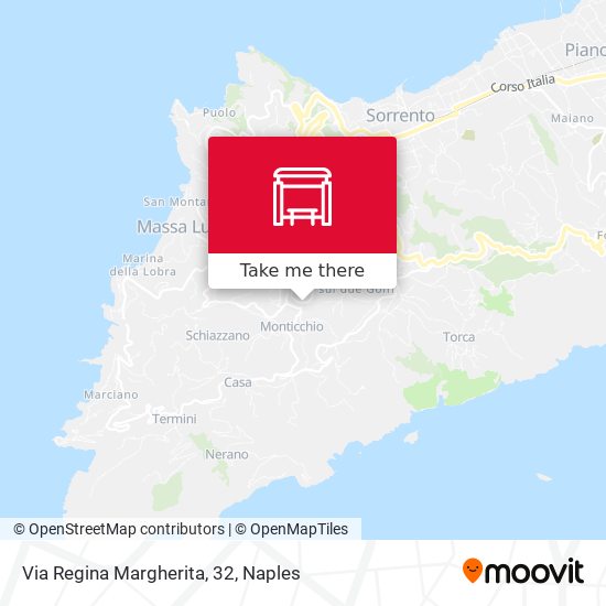 Via Regina Margherita, 32 map