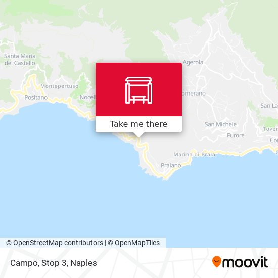 Campo, Stop 3 map