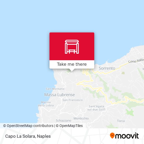Capo La Solara map
