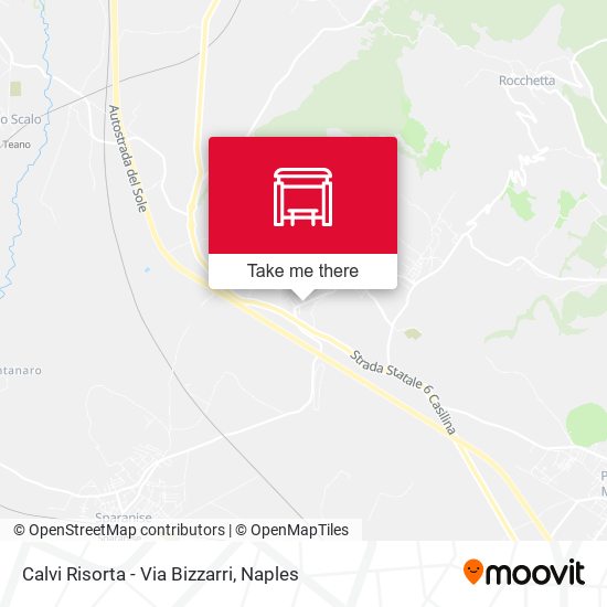 Calvi Risorta - Via Bizzarri map