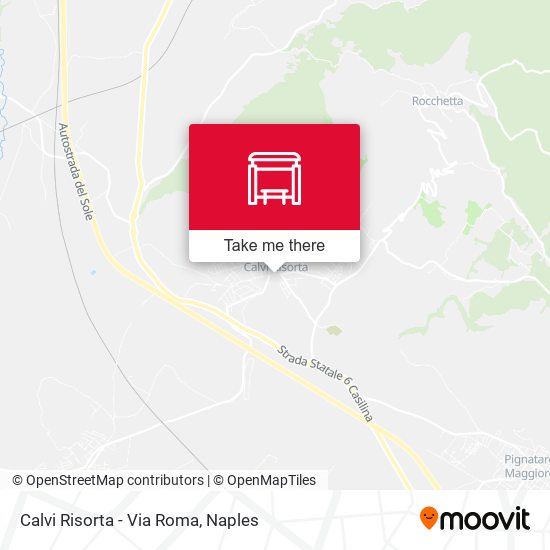 Calvi Risorta - Via Roma map