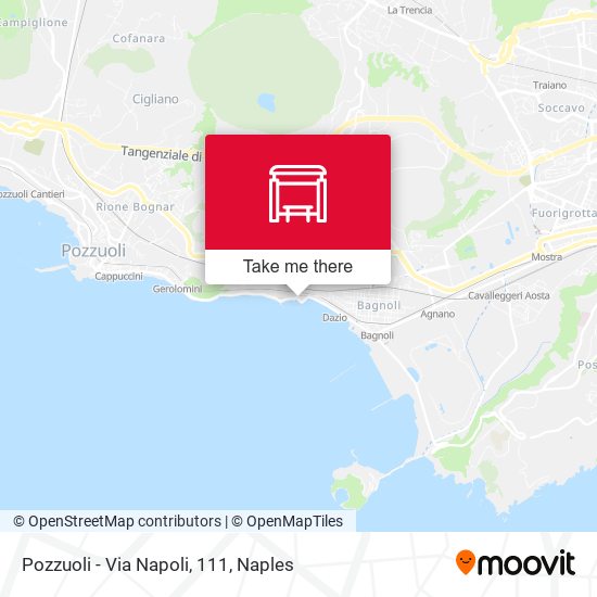 Pozzuoli - Via Napoli, 111 map