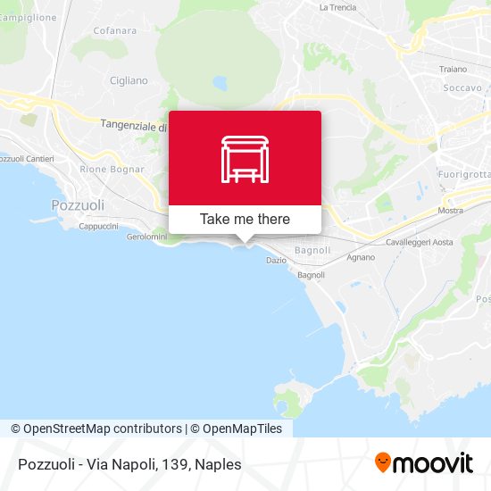 Pozzuoli - Via Napoli, 139 map