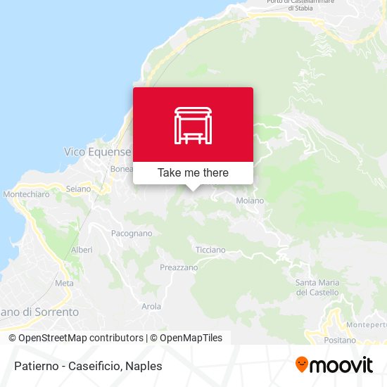 Patierno - Caseificio map