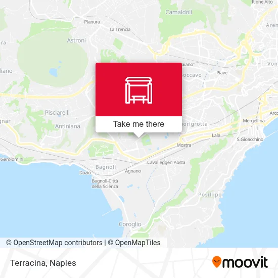 Terracina map