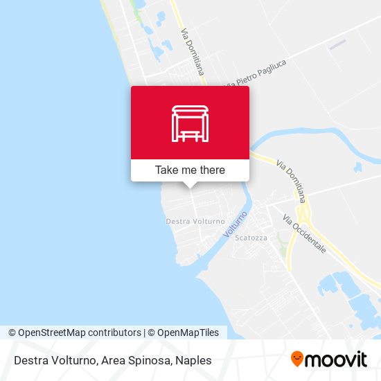 Destra Volturno, Area Spinosa map