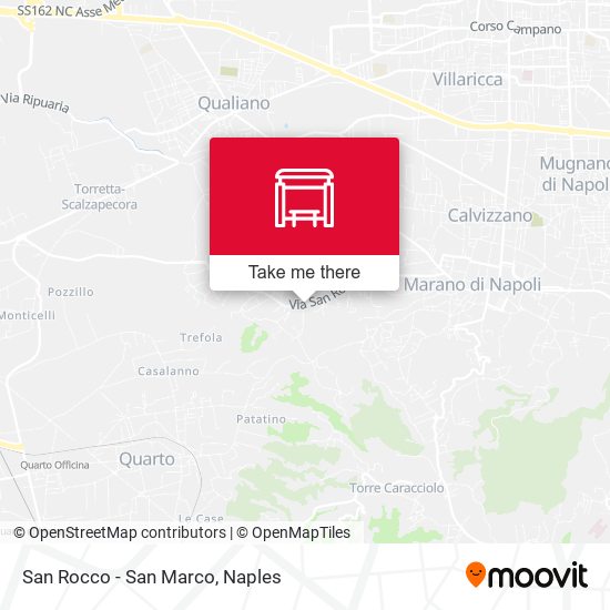 San Rocco - San Marco map