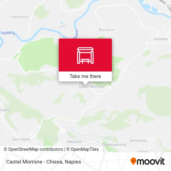 Castel Morrone - Chiesa map