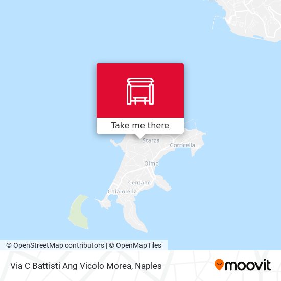 Via C  Battisti Ang  Vicolo Morea map