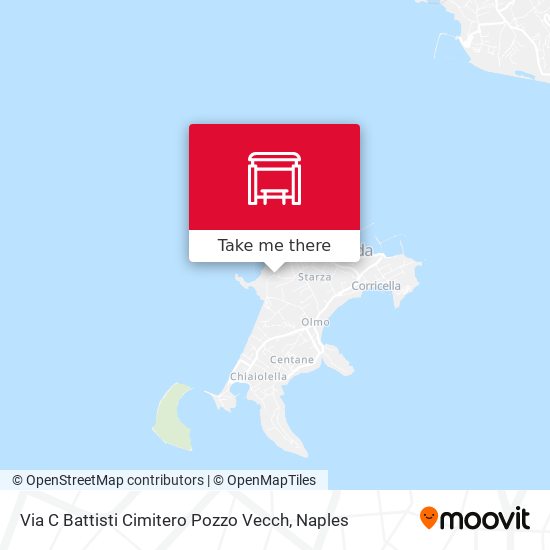 Via C  Battisti   Cimitero   Pozzo Vecch map