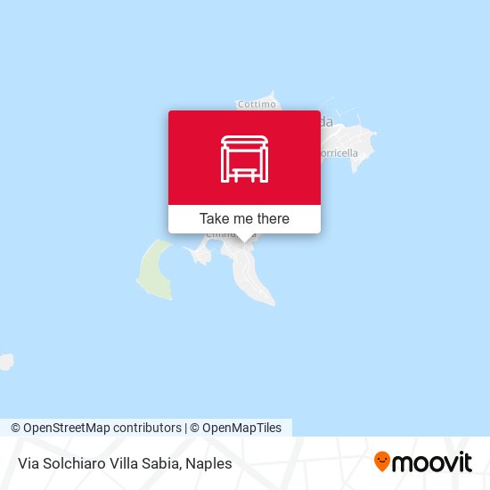 Via Solchiaro   Villa Sabia map