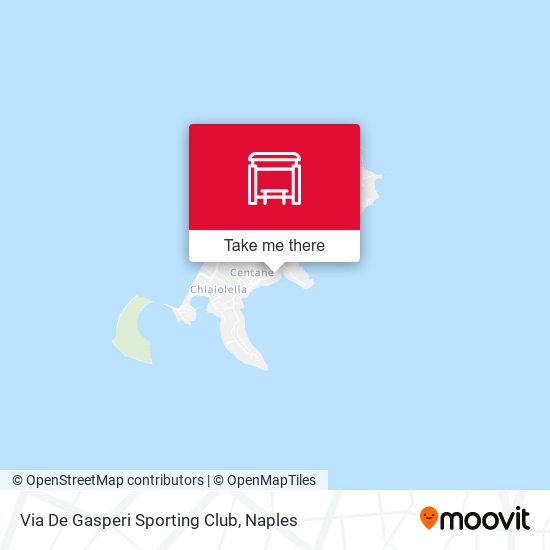 Via De Gasperi   Sporting Club map
