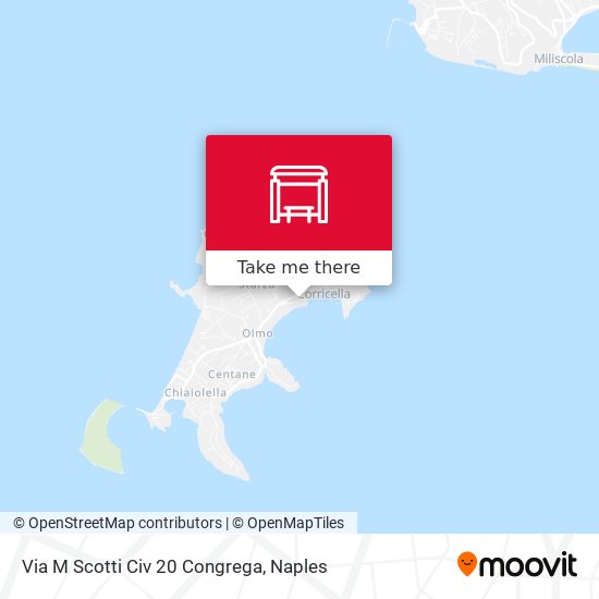 Via M  Scotti Civ  20   Congrega map