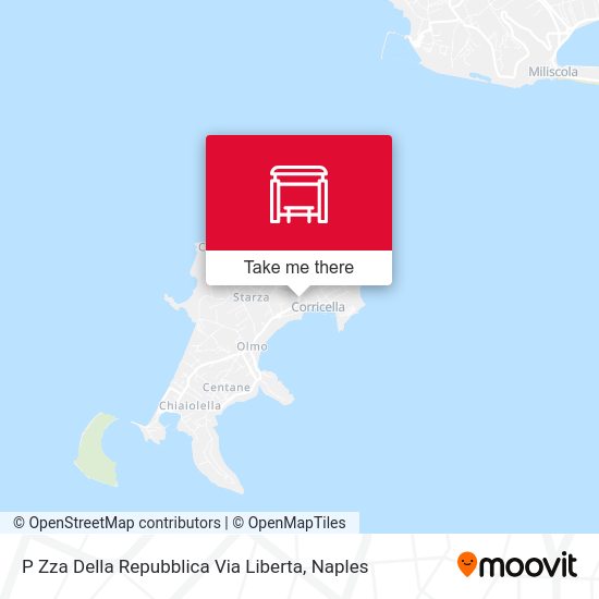P Zza Della Repubblica   Via Liberta map