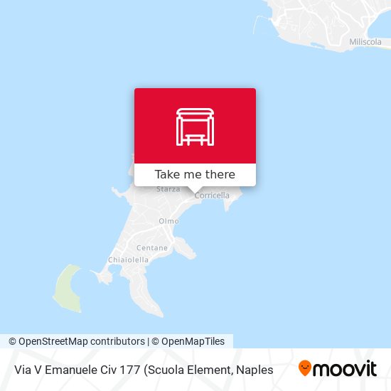 Via V Emanuele Civ  177 map