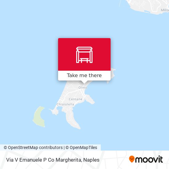 Via V  Emanuele   P Co Margherita map