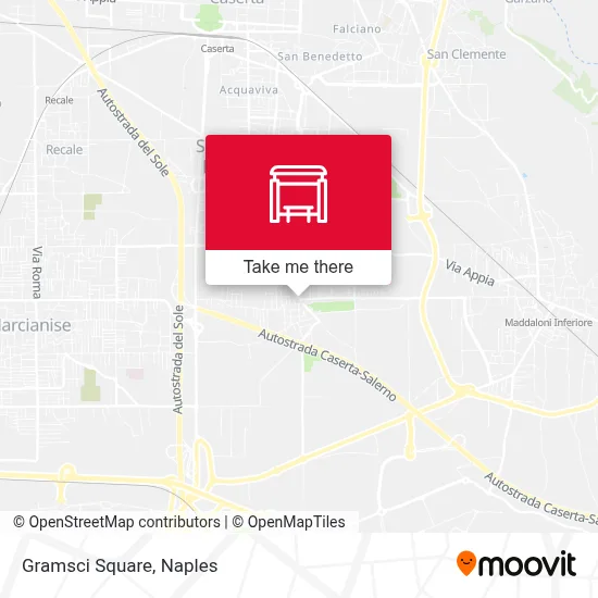 Gramsci Square map