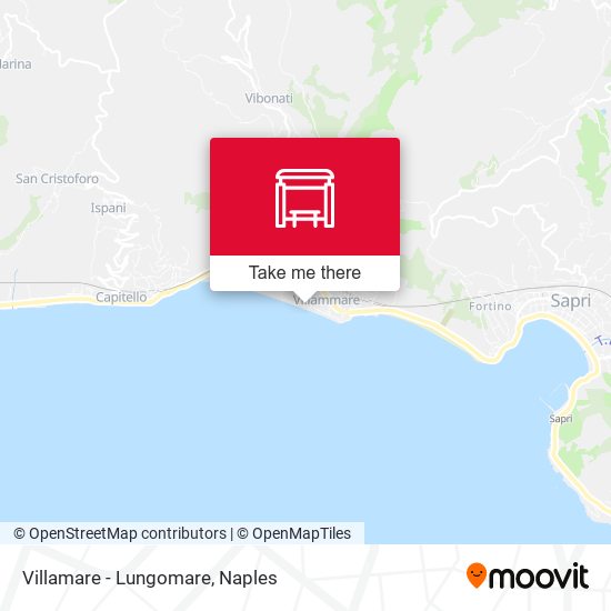 Villamare - Lungomare map
