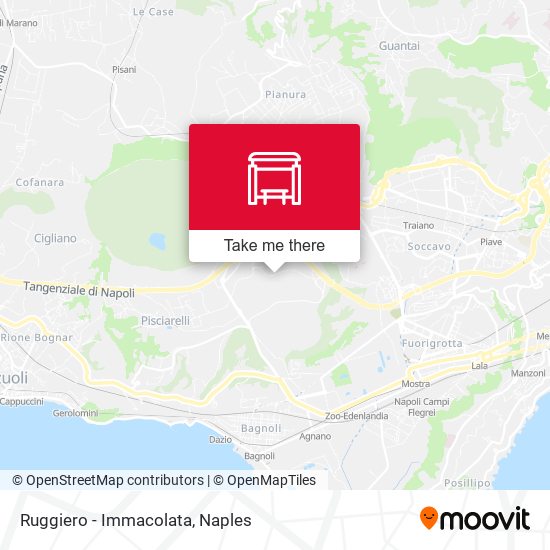Ruggiero - Immacolata map