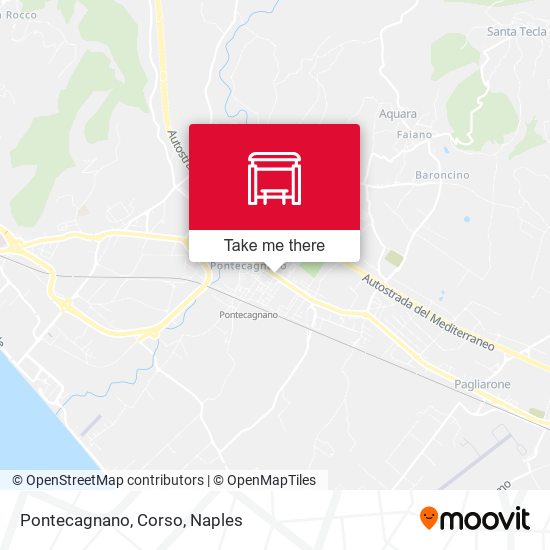 Pontecagnano, Corso map